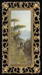 M. Gianni - Capri from the Amalfi coast