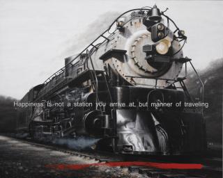 M. Irfan - Happiness Is Not A Station You Arrive At, But Manner Of Traveling