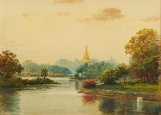 M T Hla - The Shwedagon Pagoda