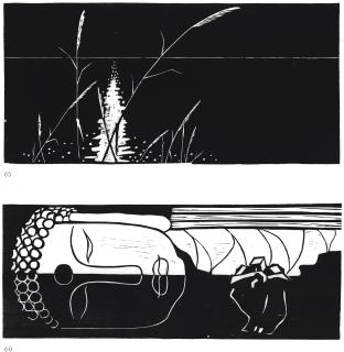 Ma Desheng - (I) Reflection From Water At Night (Ii) Lying Buddha (Two Works)