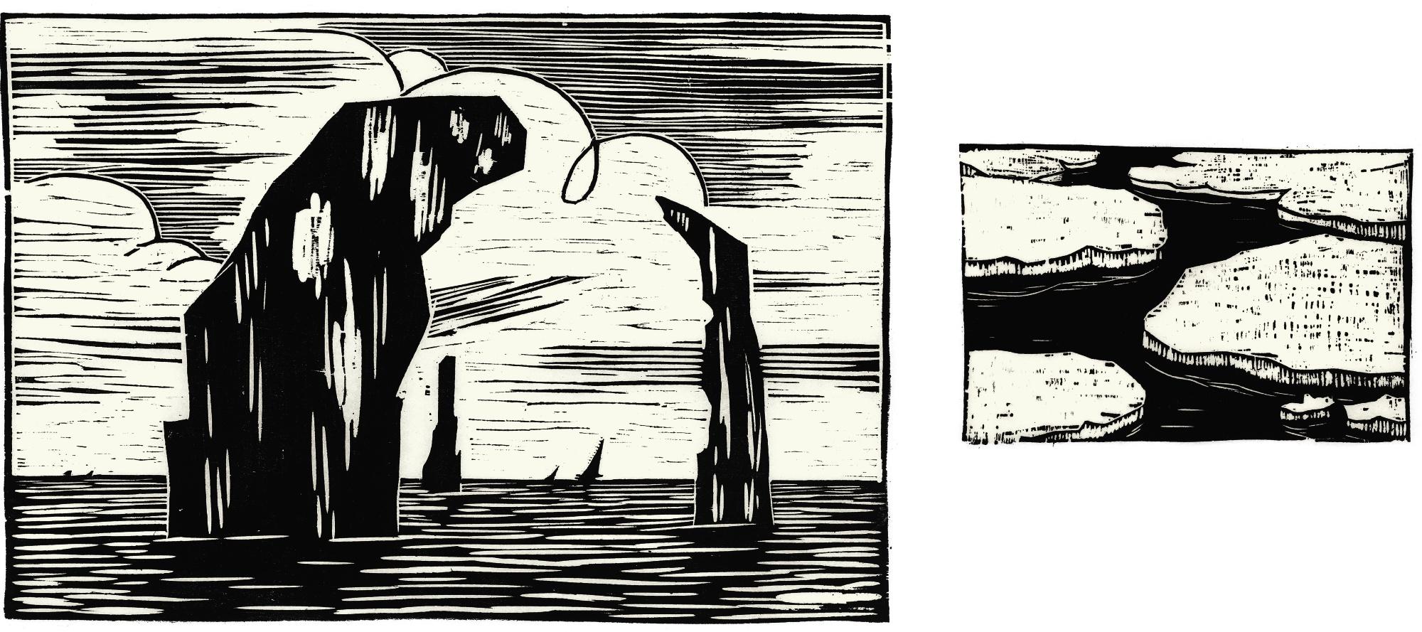 Ma Desheng - Seashore And Lagoon (Set Of Two)