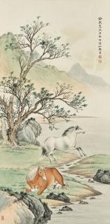 Ma Jin - Horses At Rest