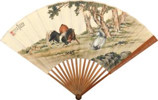 Ma Jin - Horses By The Countryside