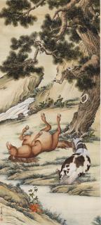 Ma Jin - Horses Under Pines