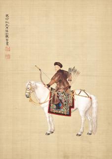 Ma Jin - Qianlong on Horseback