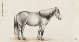 Ma Jin - Standing Horse