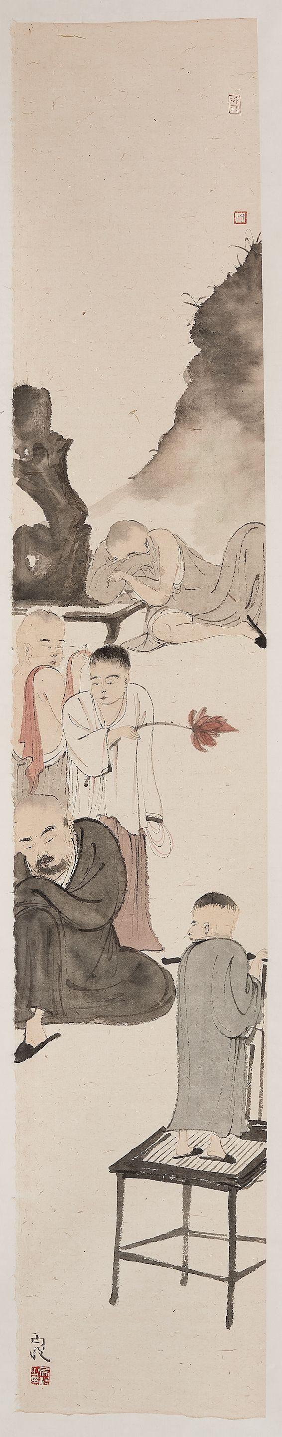Ma Jun - Idling Monks