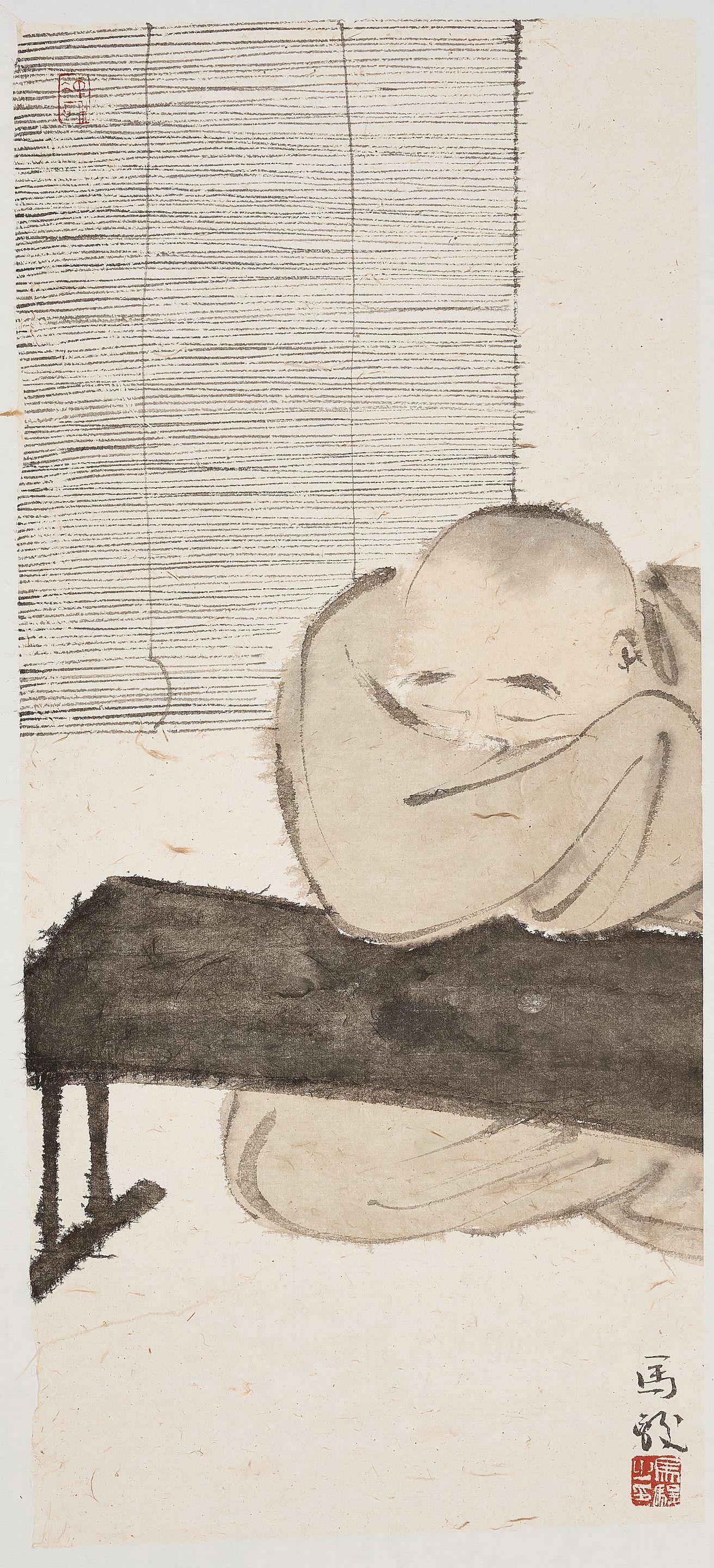 Ma Jun - Resting Monk