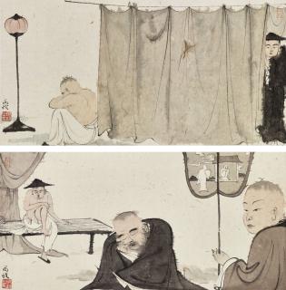 Ma Jun - Young Monks