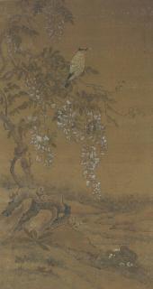 Ma Quan - BIRD AND WISTERIA