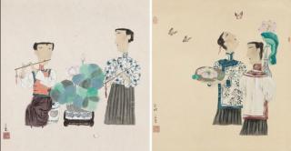 Ma Xiaojuan - Two Beauties