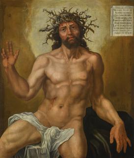 Maarten Van Heemskerck - Christ As The Man Of Sorrows