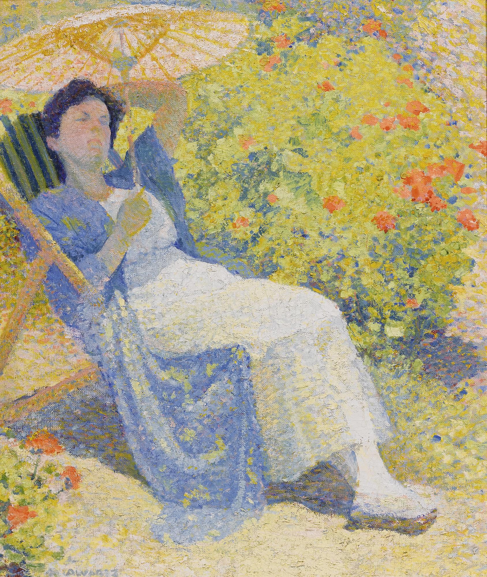 Mabel Alvarez - Woman With Parasol