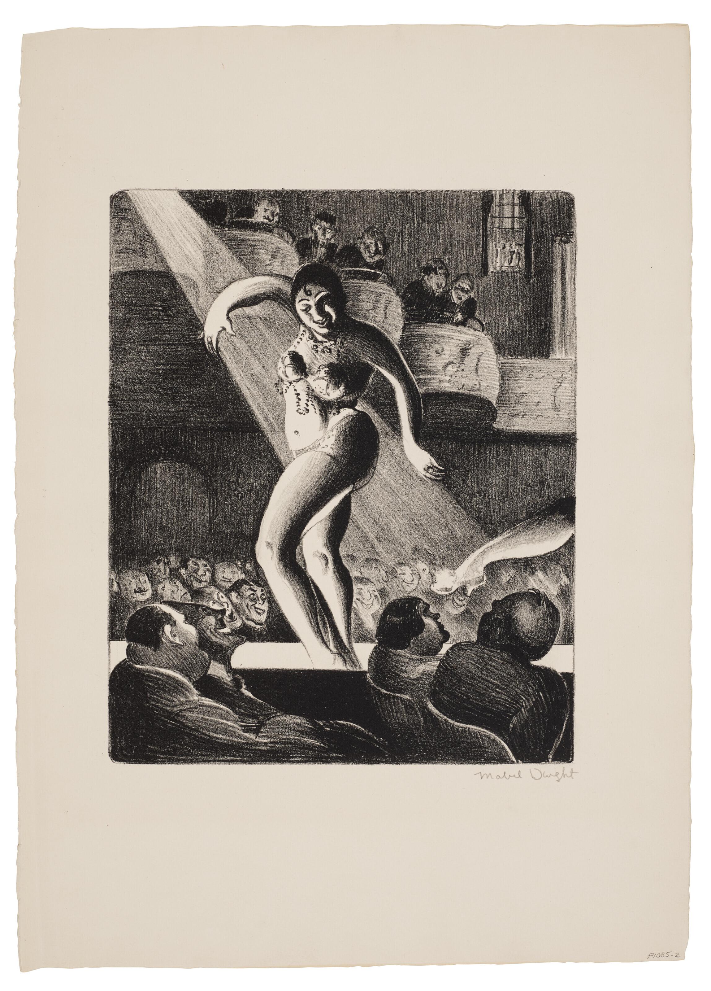 Mabel Dwight - Houston Street Burlesque