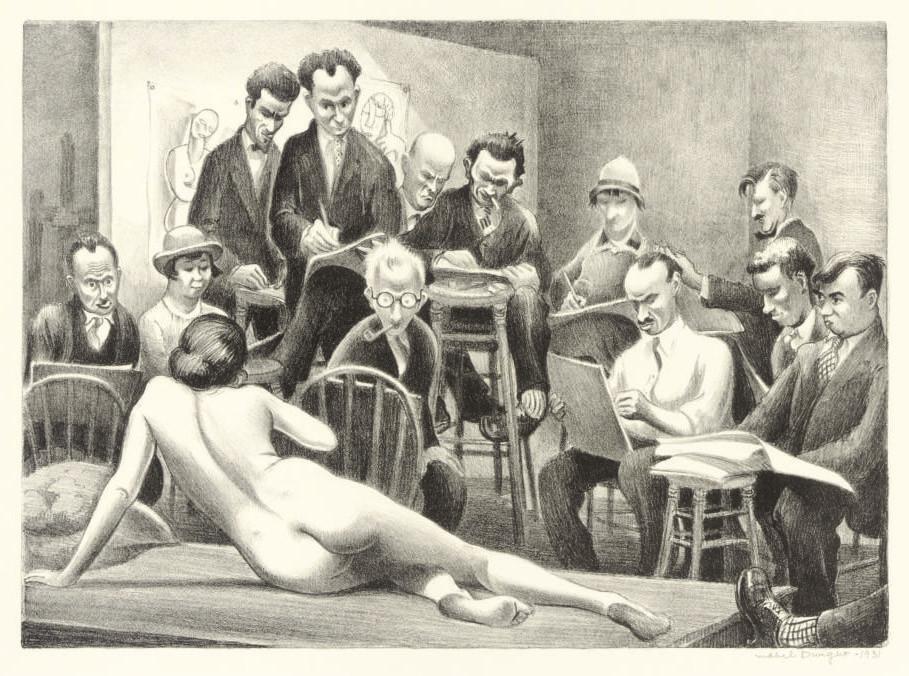 Mabel Dwight - Life Class (Robinson & Pirog 52)