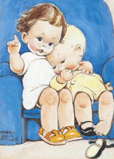 Mabel Lucie Attwell - \'Sh-u-sh!\'