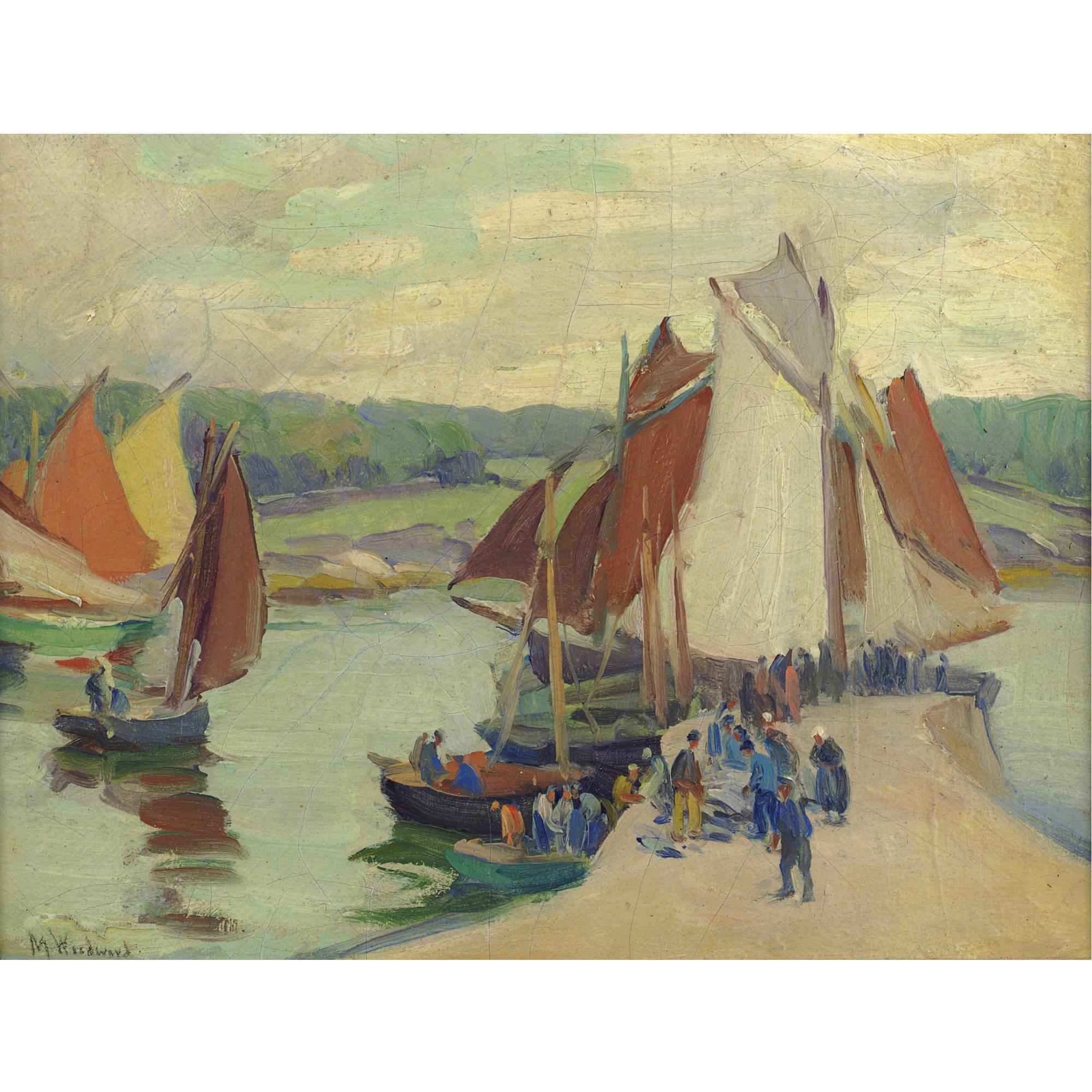 Mabel Woodward - On The Pier