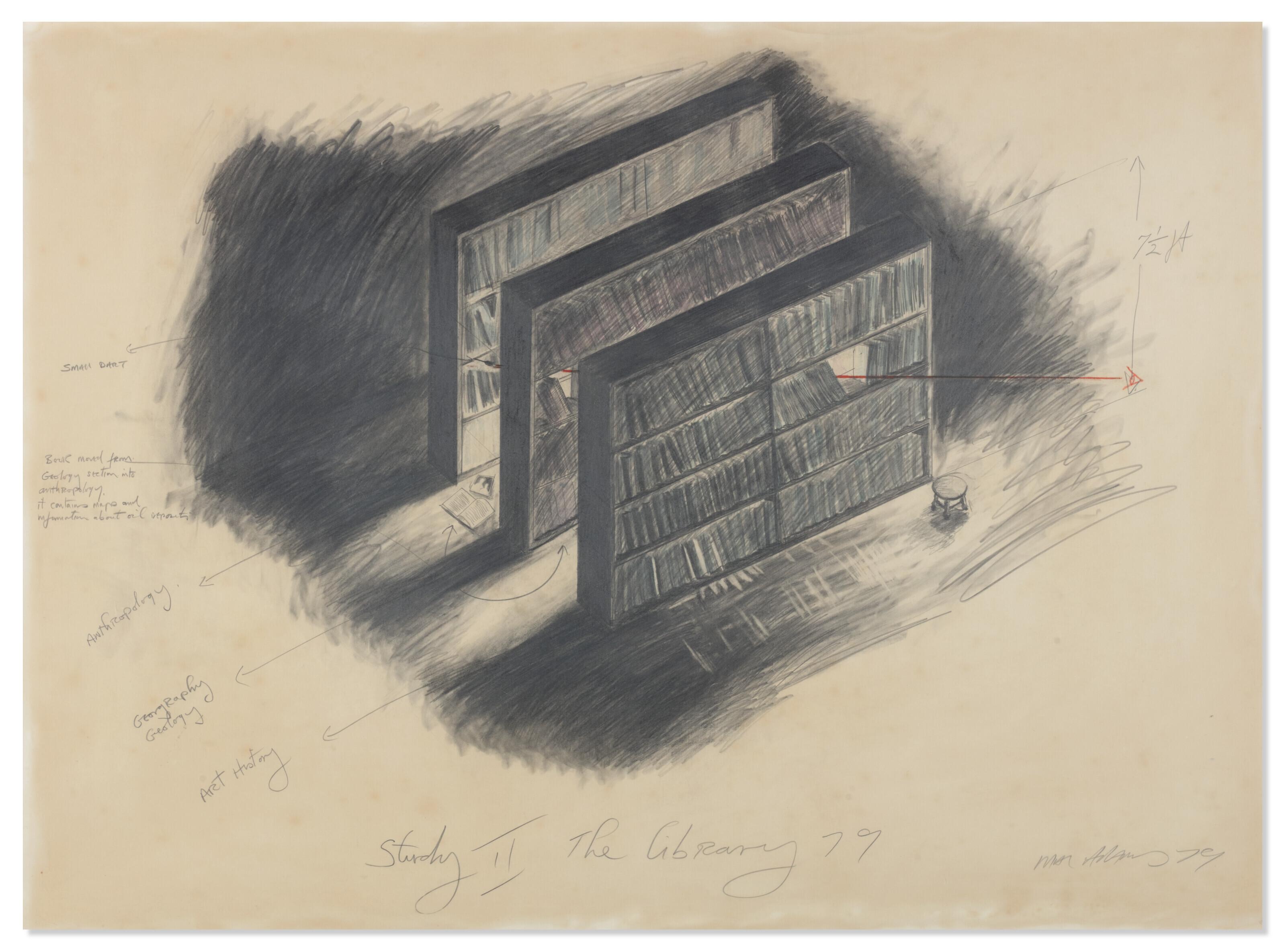 Mac Adams - Study II The Library