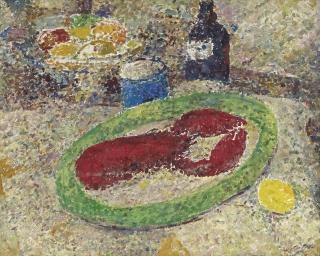 Macario Vitalis - Lobster With Still Life