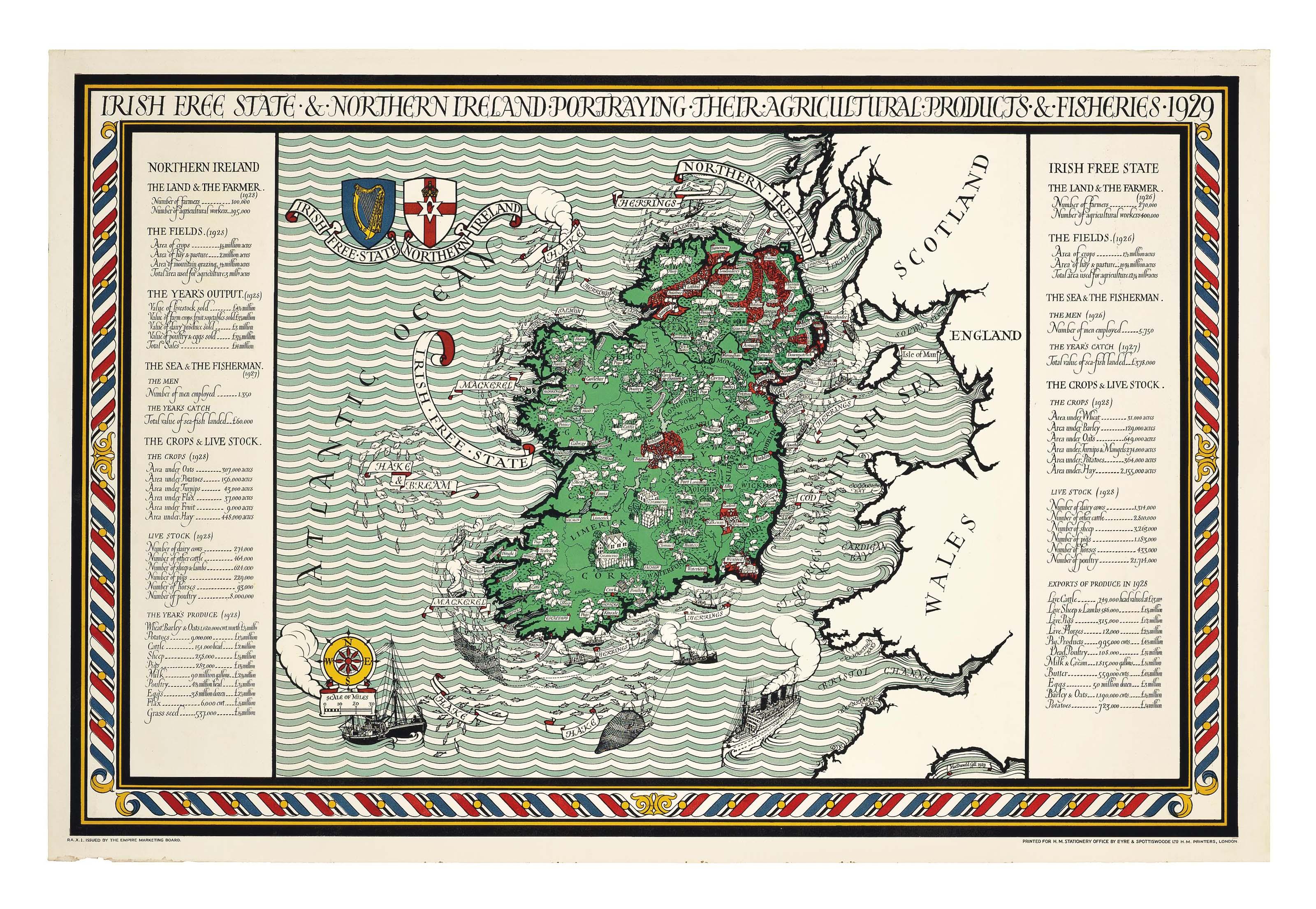 Macdonald Gill - Irish Free State & Northern Ireland