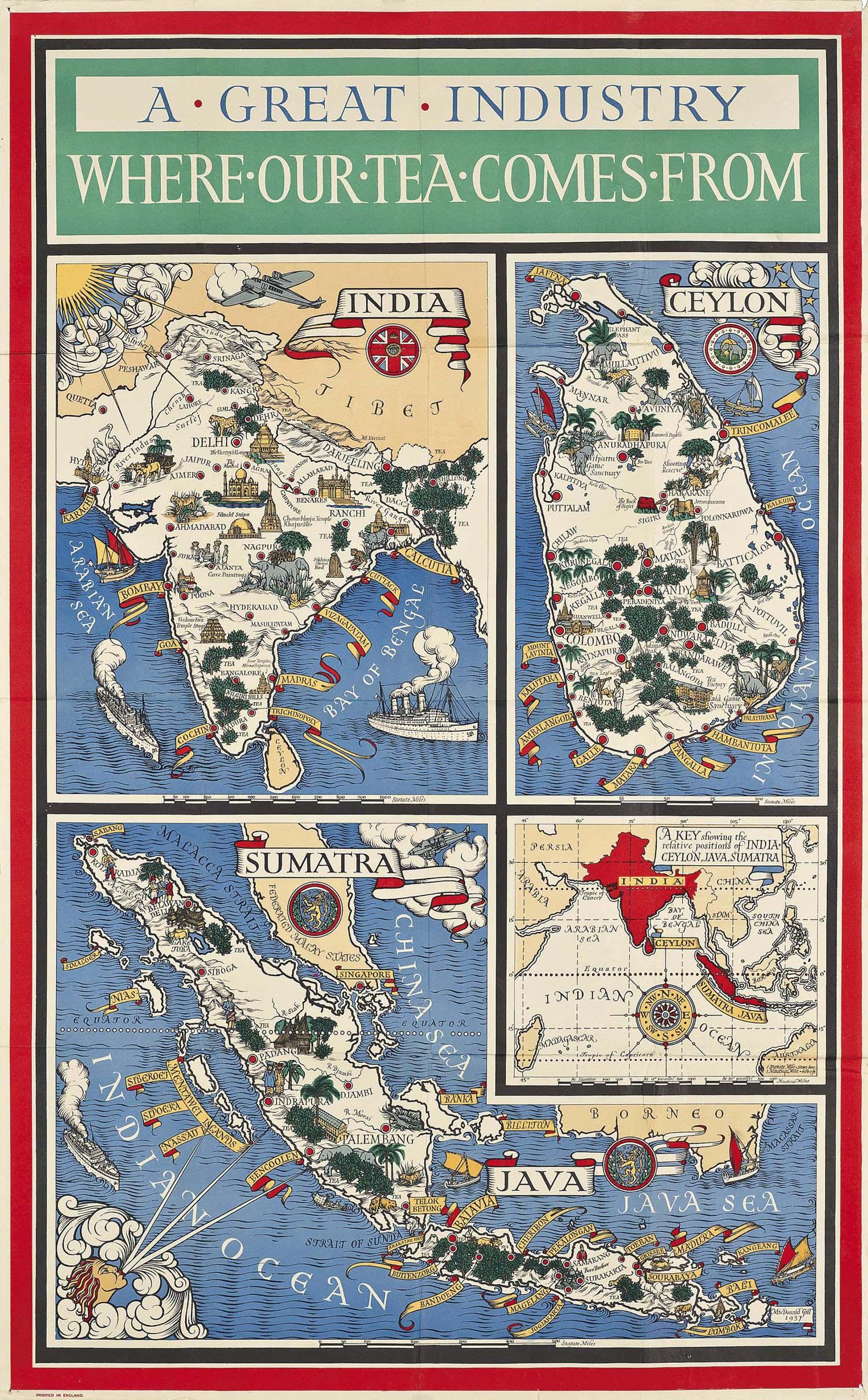 Macdonald Gill - Where Our Tea Comes From