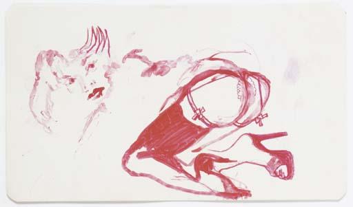 Madeleine Berkhemer - Nu Aux Porte-Jarretelles