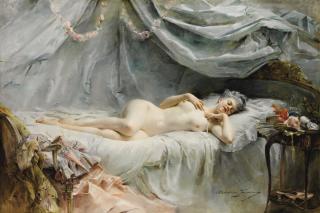 Madeleine-Jeanne Lemaire - Le Sommeil De Manon