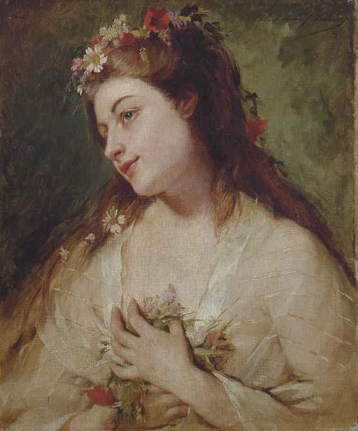 Madeleine Jeanne Lemaire - Young beauty