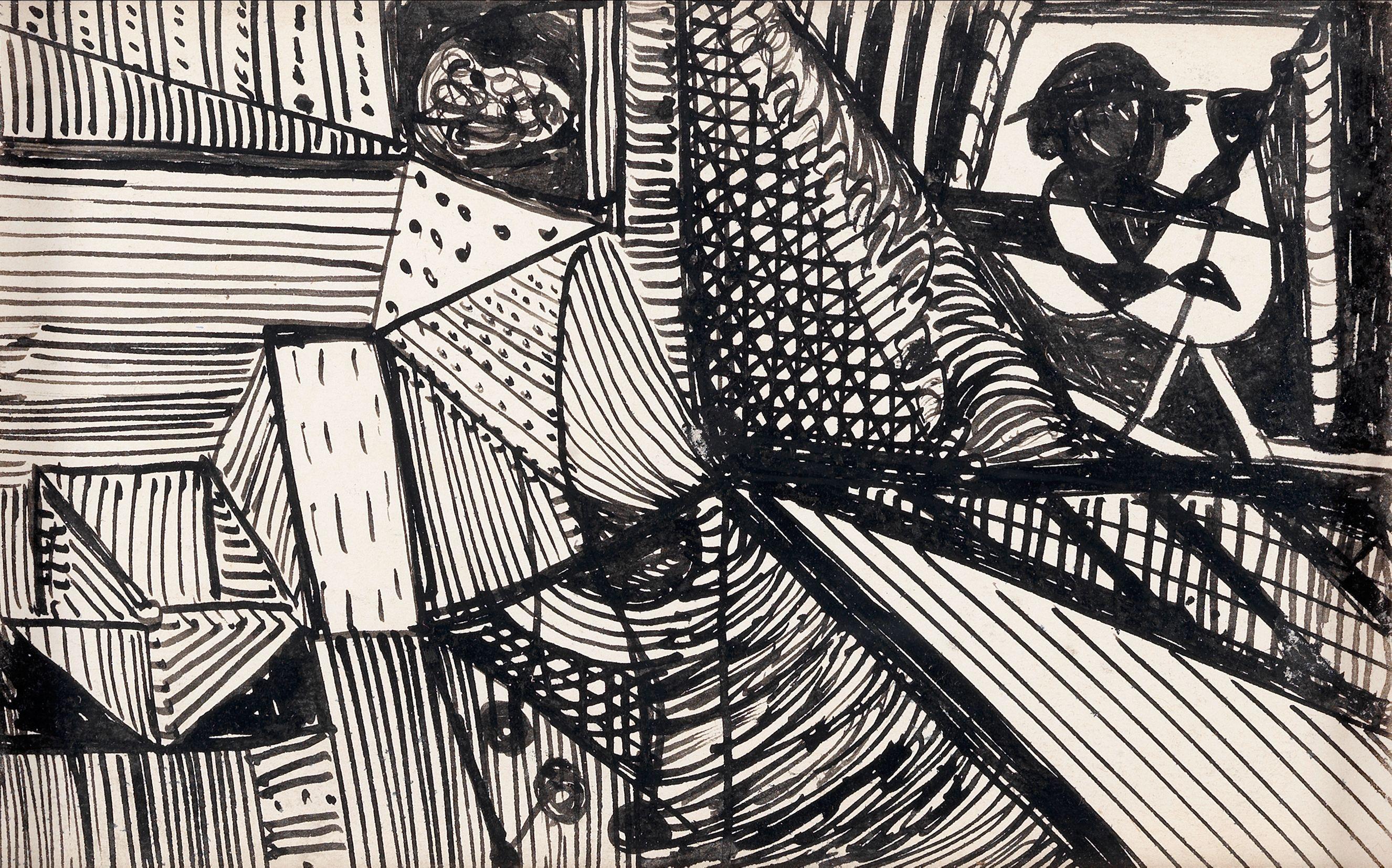 Madge Gill - Four Drawings