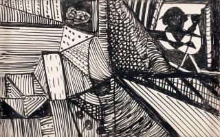 Madge Gill - Four Drawings