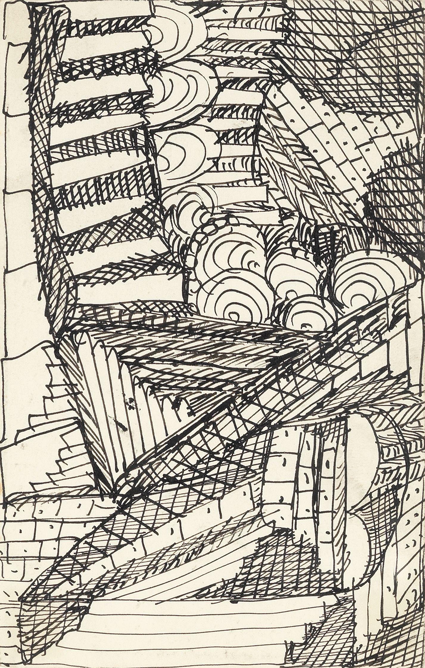 Madge Gill - Four Drawings