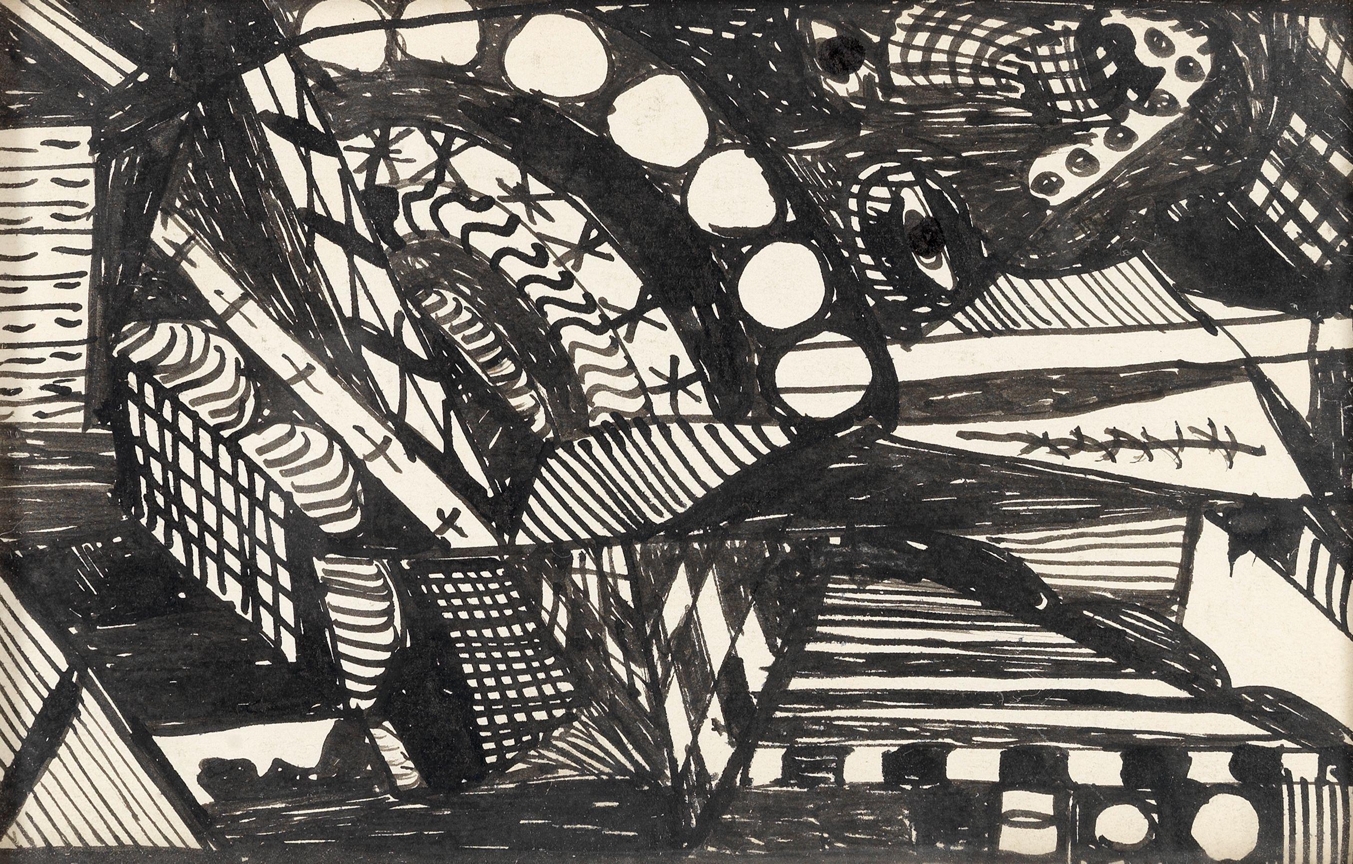 Madge Gill - Four Drawings