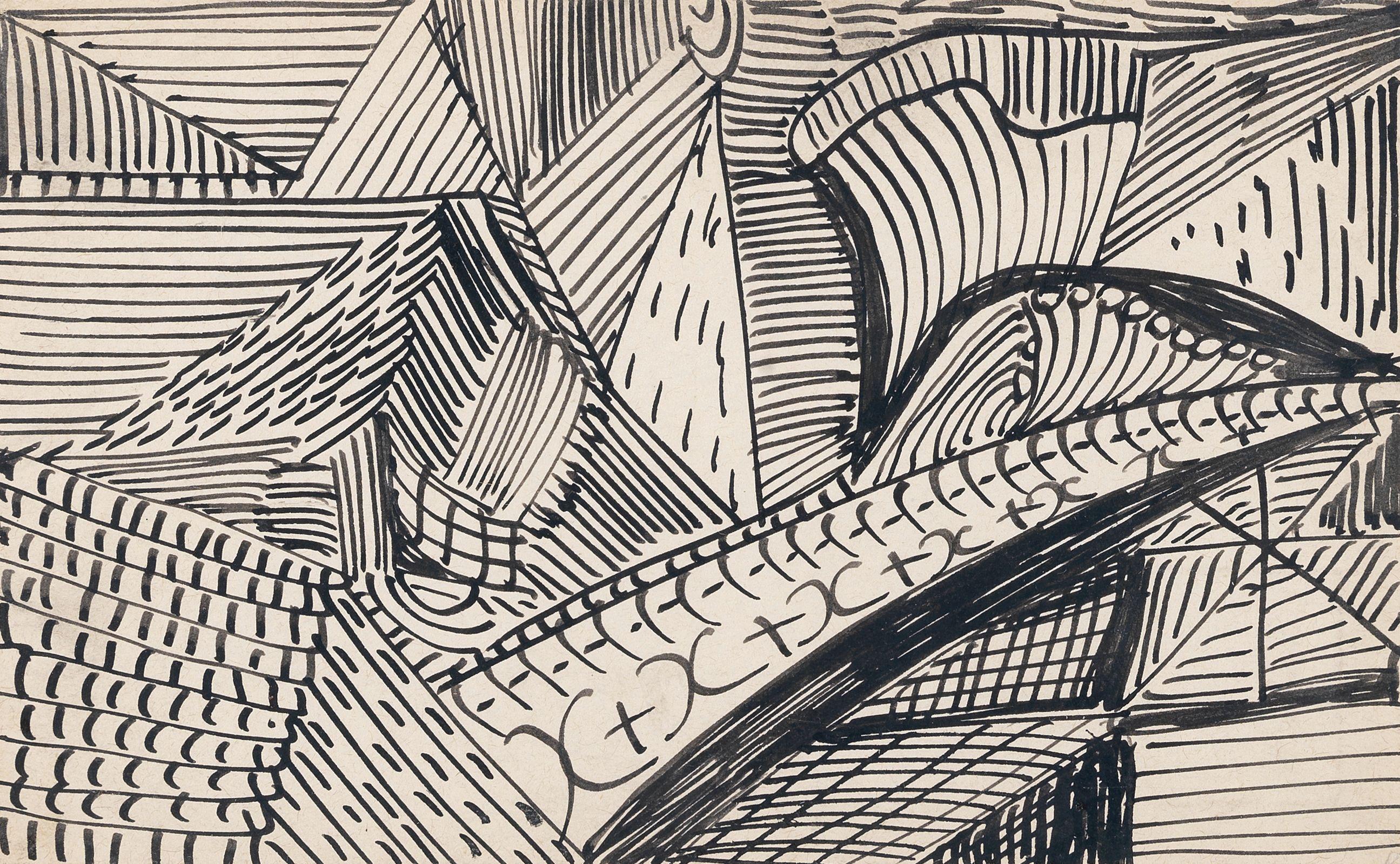 Madge Gill - Four Drawings