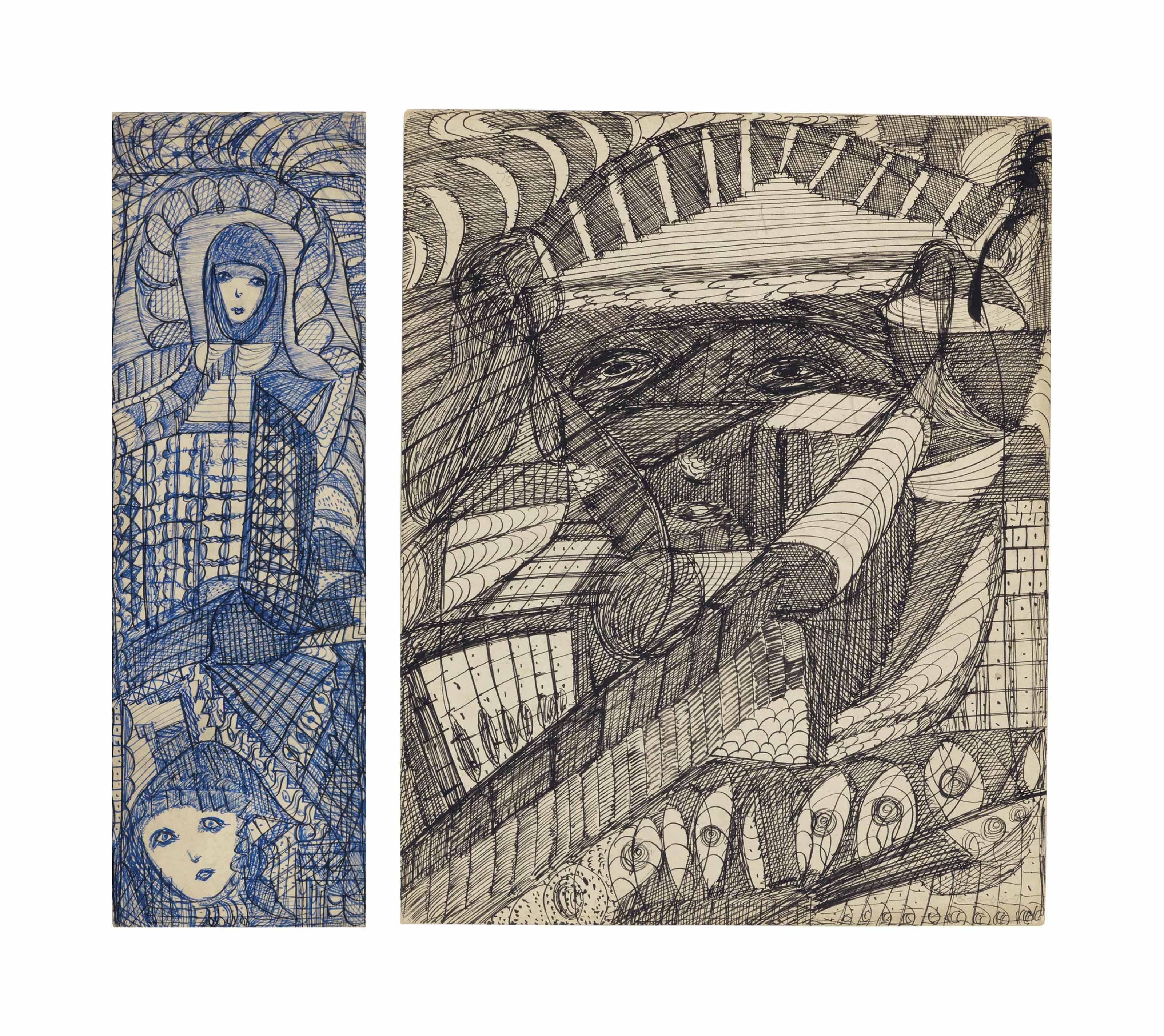 Madge Gill - Martin Luther