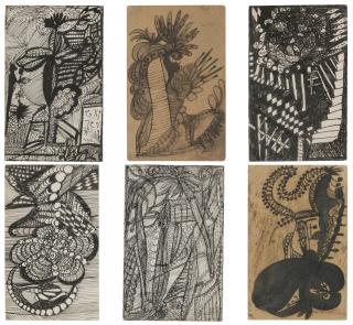 Madge Gill - Six Note Cards