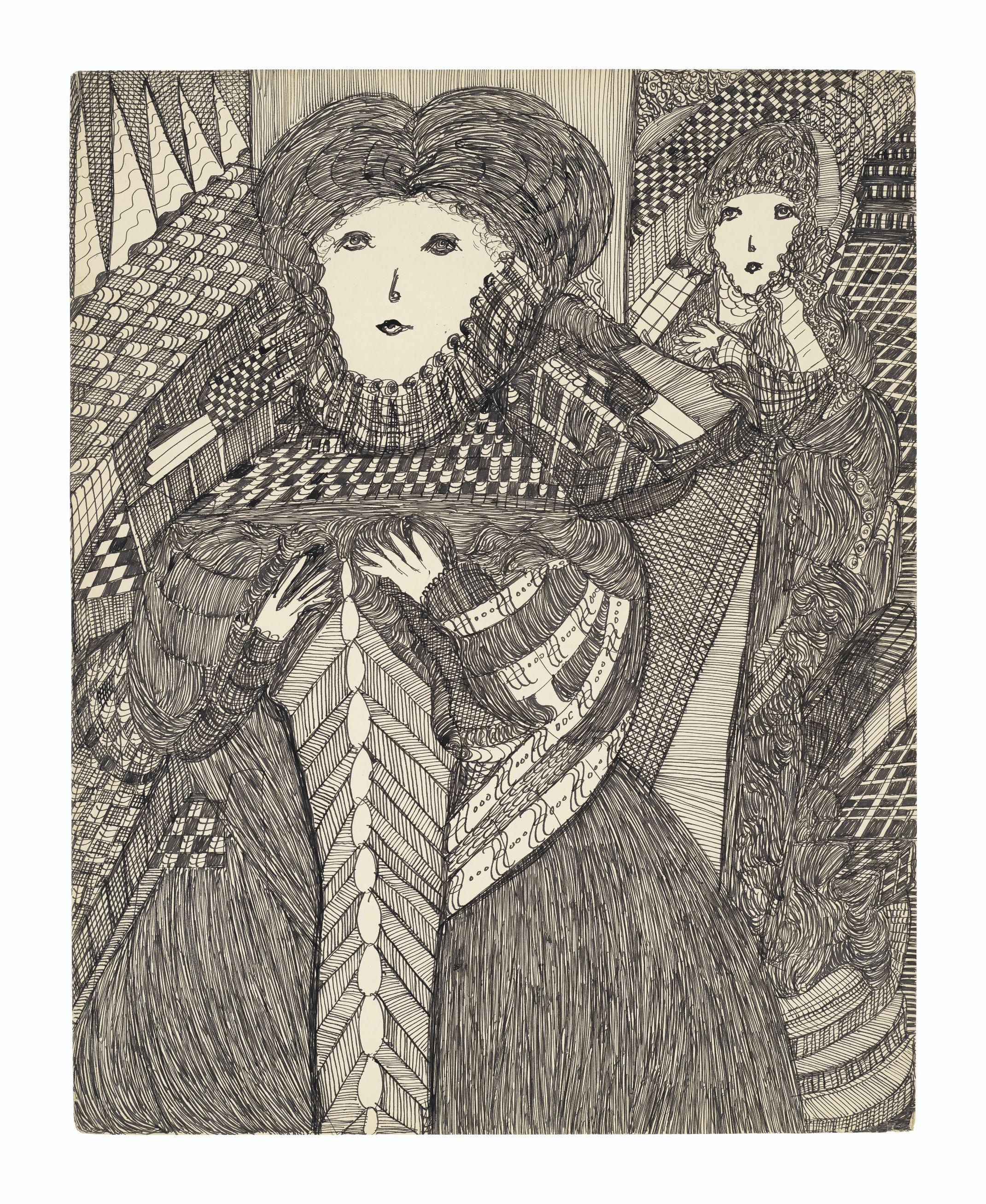 Madge Gill - Untitled, 1951