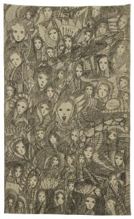 Madge Gill - Untitled (Venus Amid Heaven)