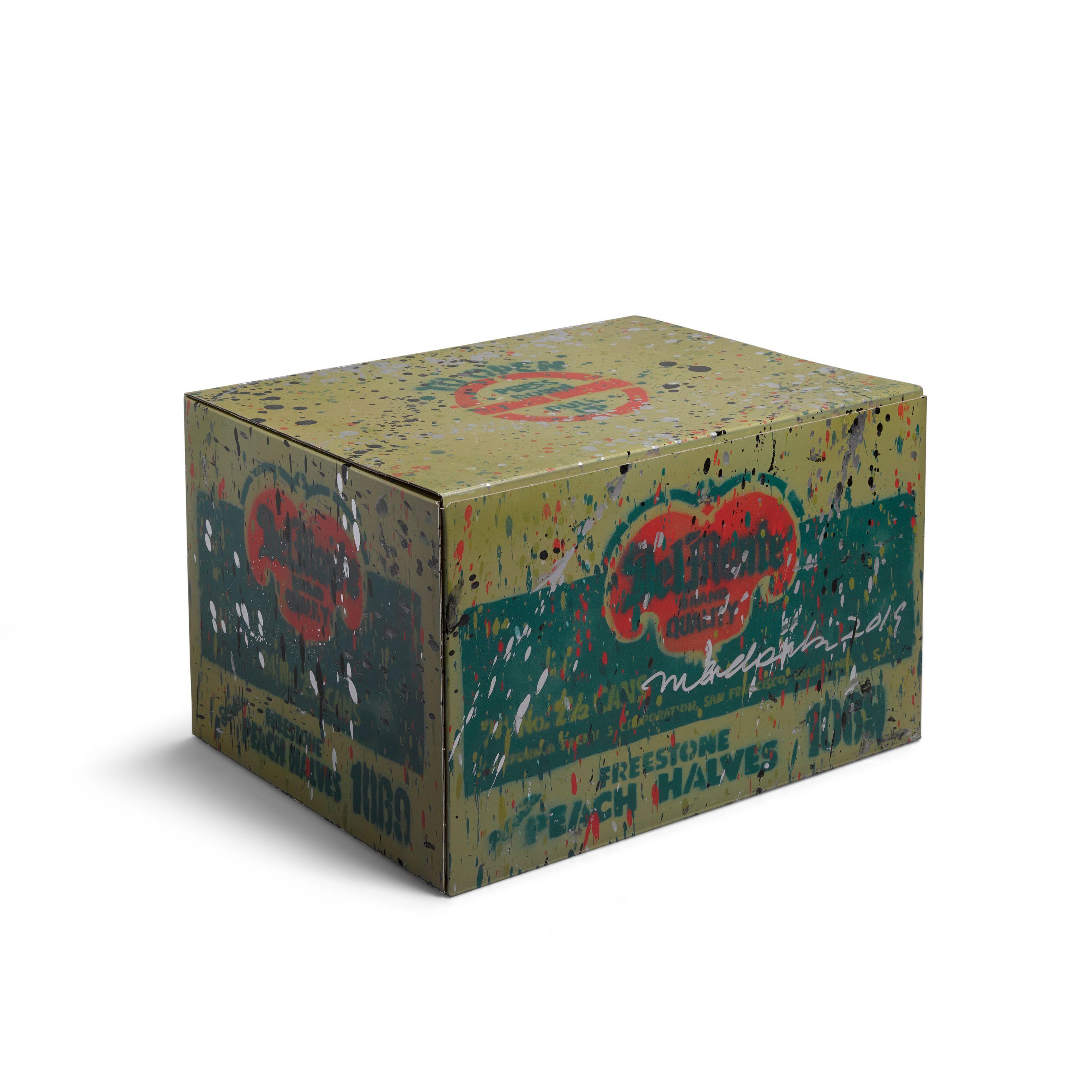 Madsaki - Del Monte Box (Peach Halves) II-P (Inspired by Andy Warhol)