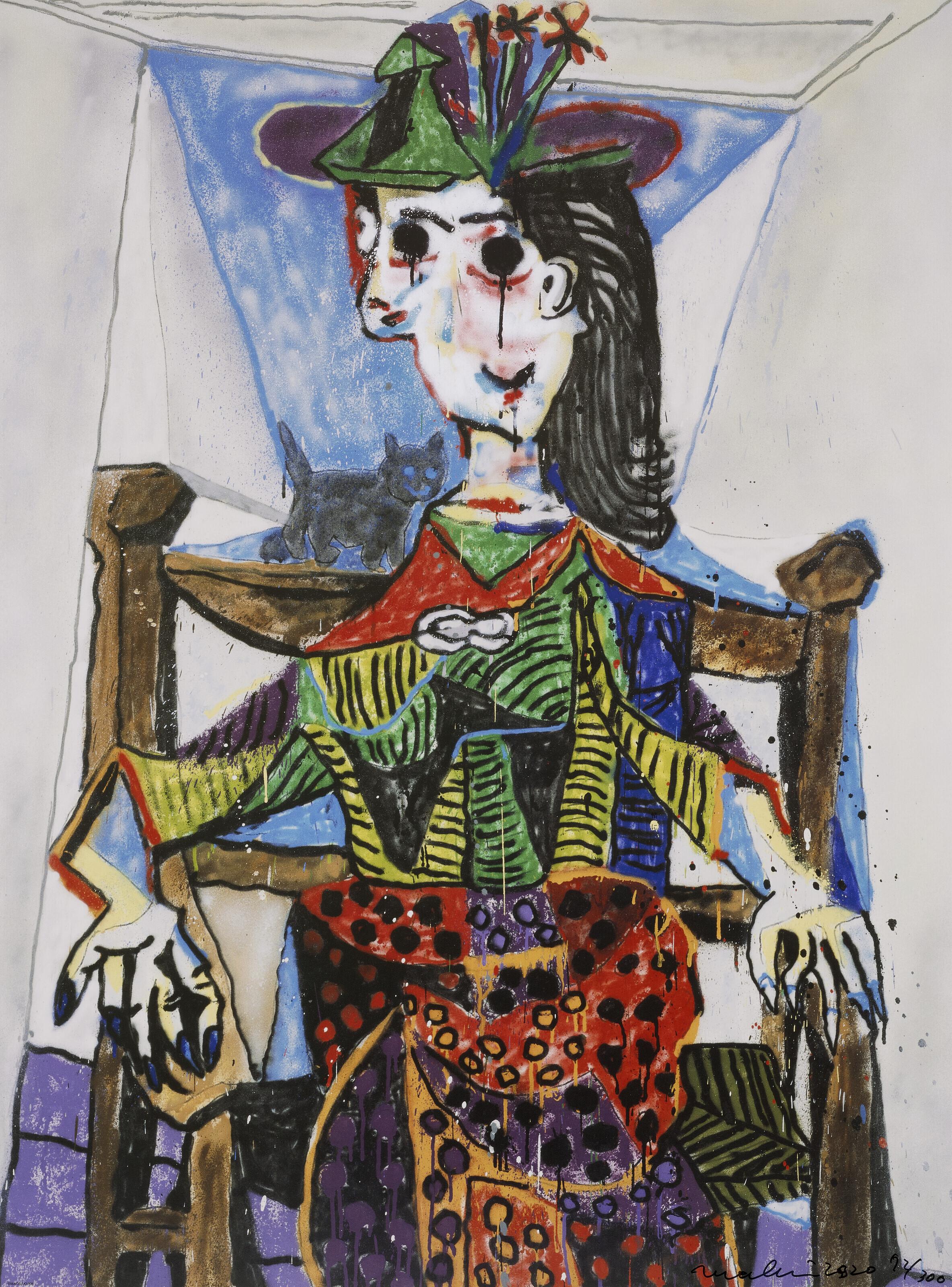 Madsaki - Dora Maar au Chat 2