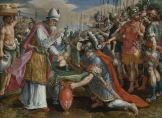 Maerten De Vos - Abraham And Melchizedek