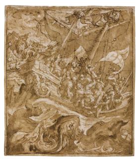 Maerten De Vos - Jonah Cast Into The Sea