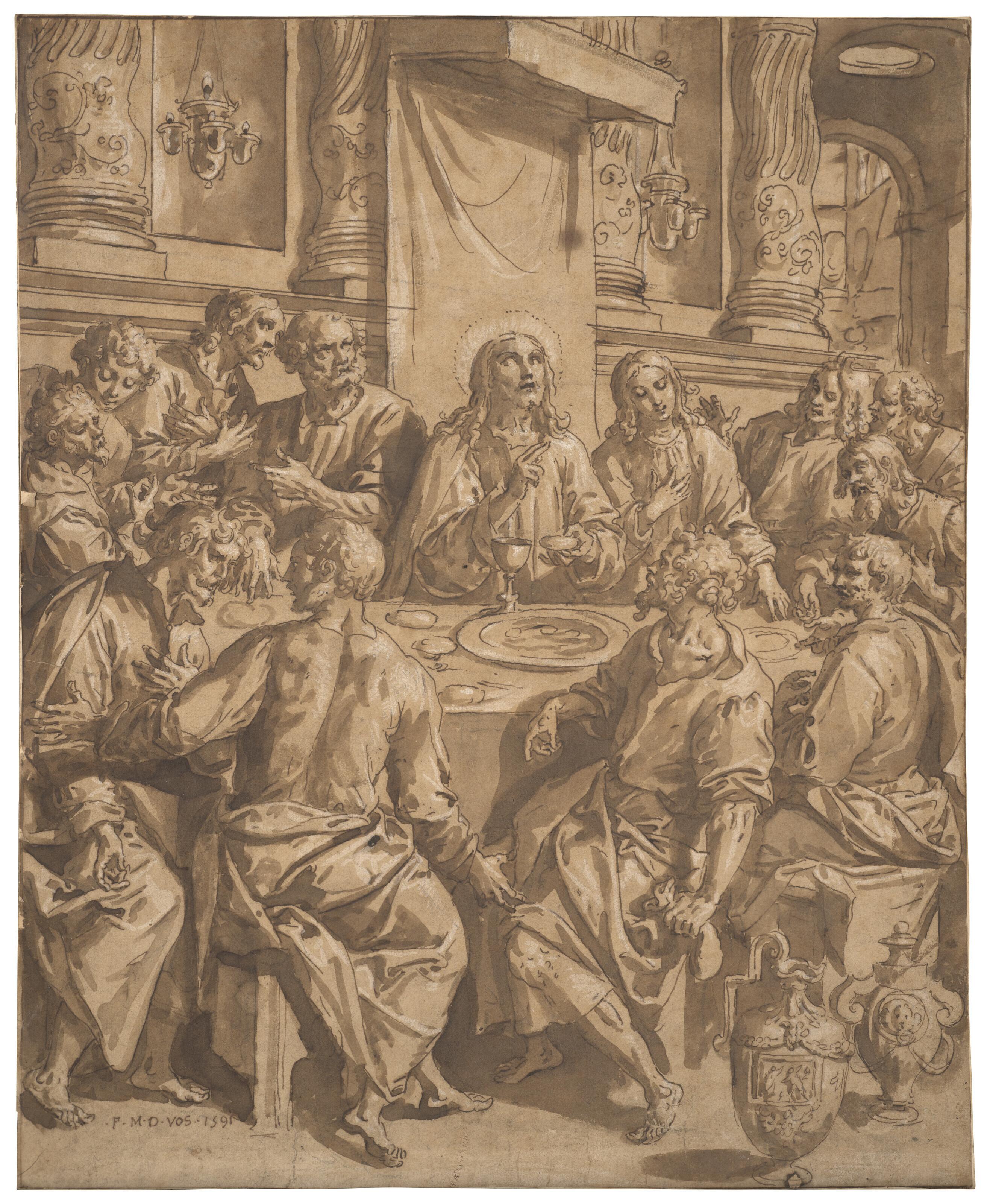 Maerten De Vos - La Cène