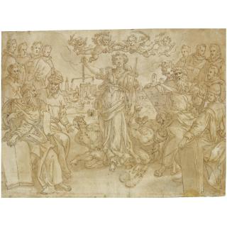 Maerten de Vos - The Tribunal Of The Brabant Mint