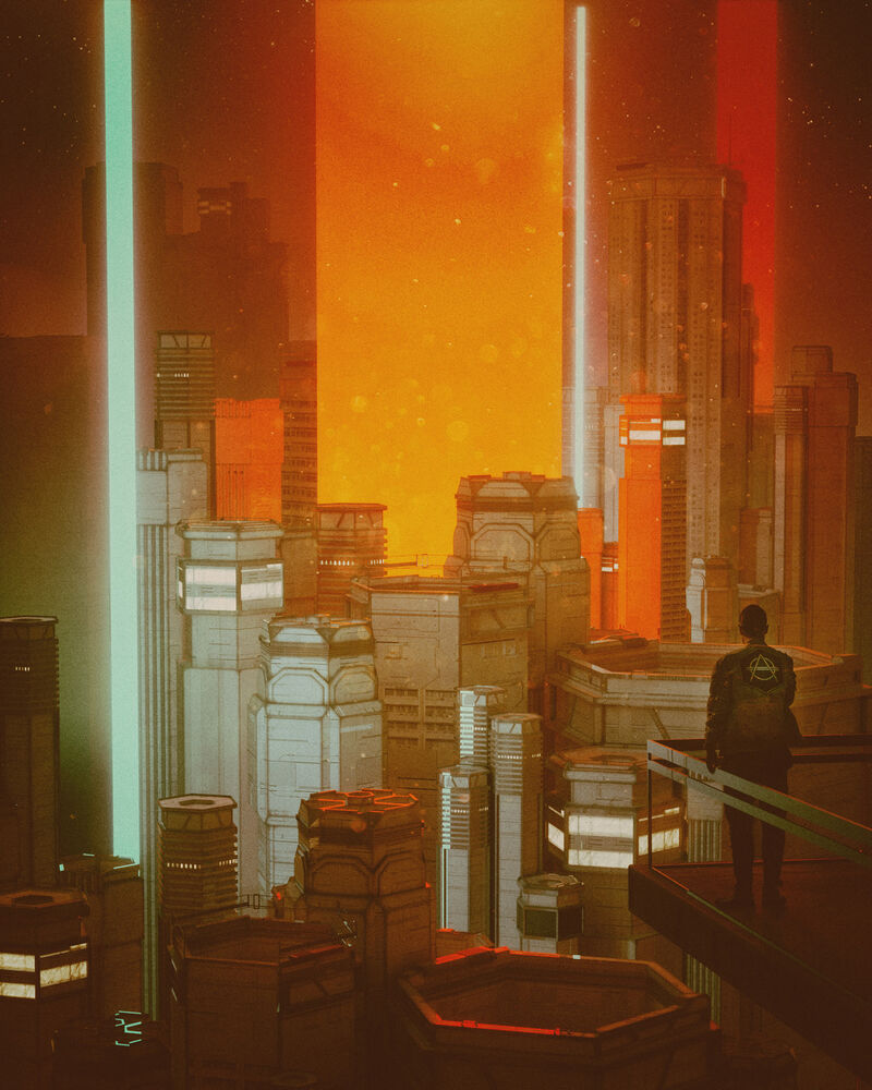 Beeple, Hexagonia, aus der Everydays-Serie, 25.6.2016