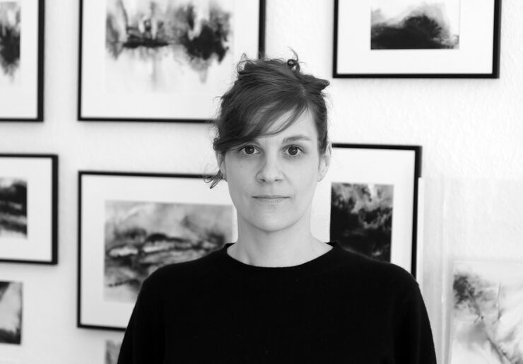 Die Künstlerin Emilie Cognard