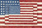 Jasper Johns, Three Flags, 1958