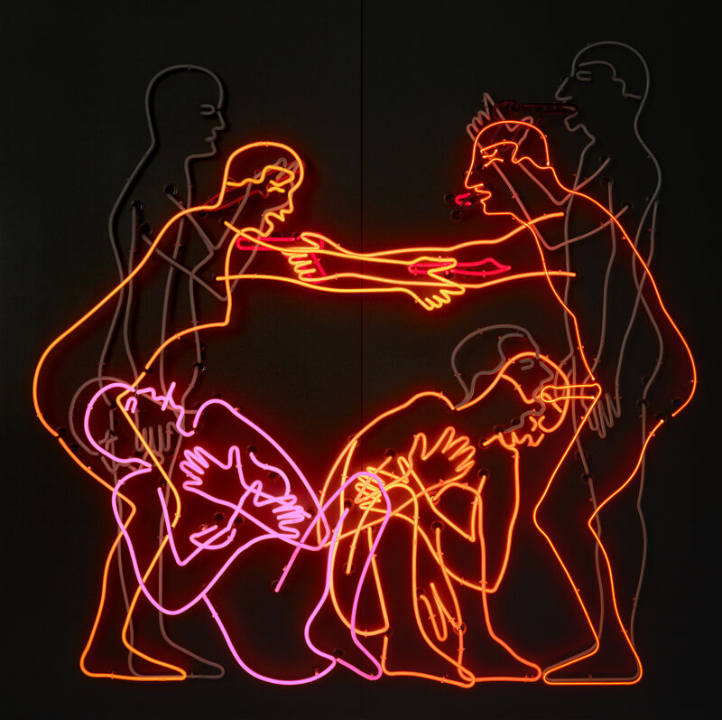 Bruce Nauman, Sex and Death by Murder and Suicide (1985)