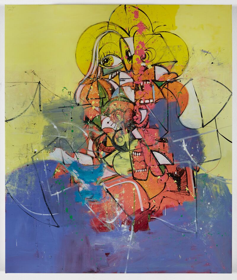 George Condo, The Day I Stopped Drinking, 2021