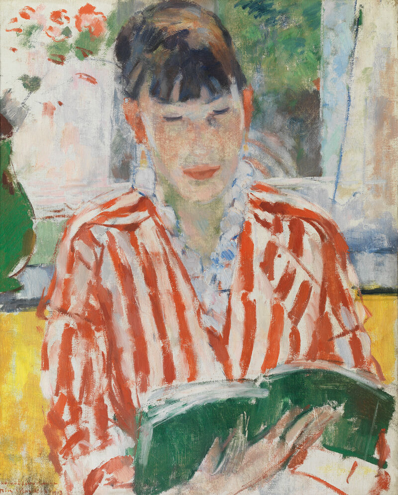 Rik Wouters, Lesende Frau, 1913
