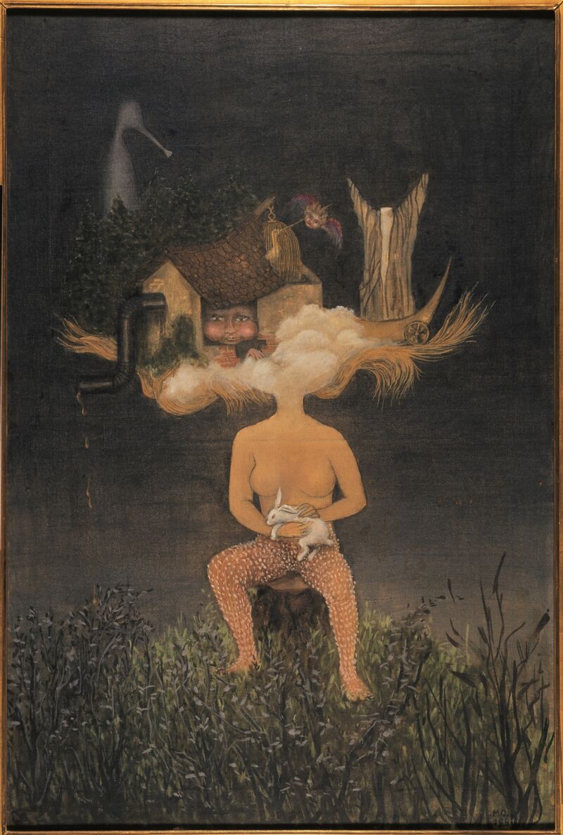 Meret Oppenheim, Einige der ungezählten Gesichter der Schönheit (Some of the uncounted faces of beauty), 1942, 2021, ProLitteris, Zurich